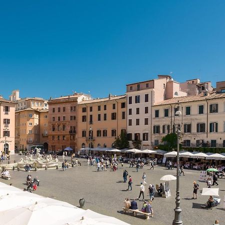 New! Amazing Piazza Navona View Apartment Roma Exterior foto