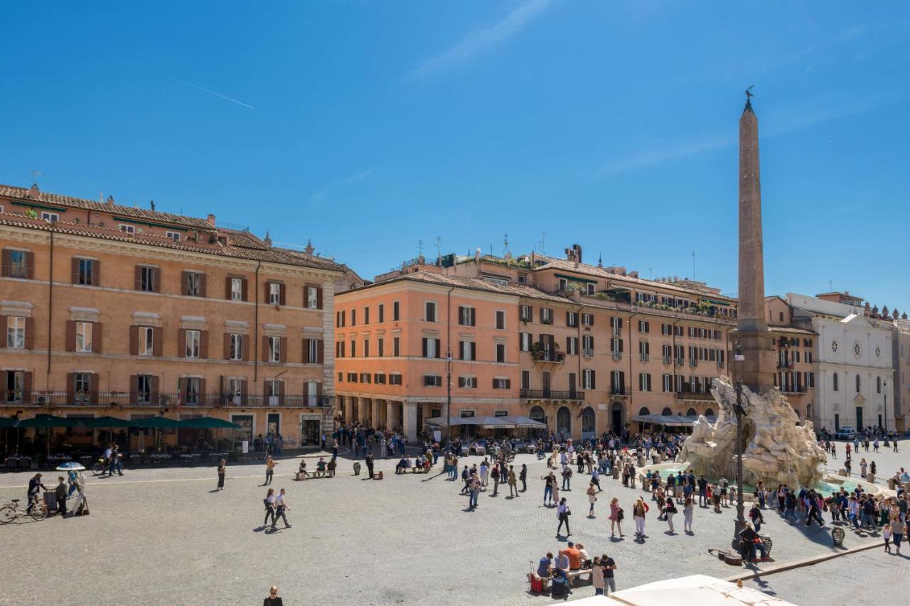 New! Amazing Piazza Navona View Apartment Roma Exterior foto