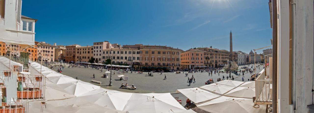 New! Amazing Piazza Navona View Apartment Roma Exterior foto
